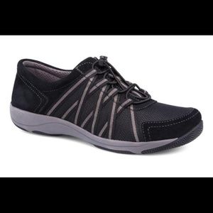 Dansko Honor Toggle Lace Suede Walking Sneaker